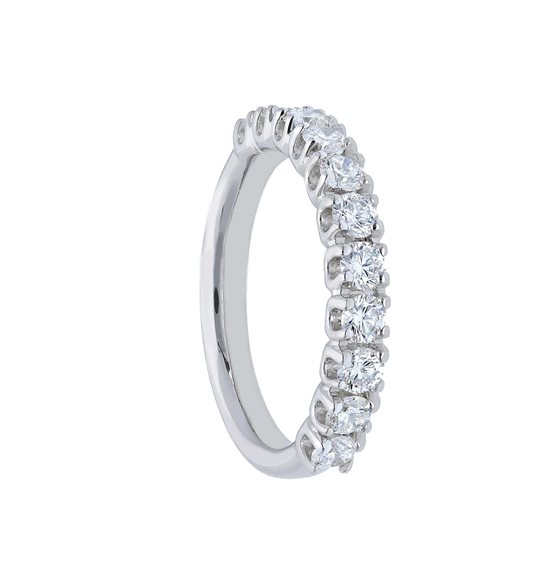 Ring Babila Milano Woman in White Gold Diamante 0.89 Ct BBF28008B - BBF28008B